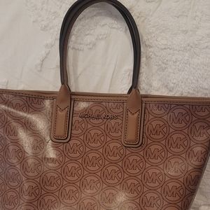 Michael Kors JODIE SMALL LOGO JACQUARD TOTE BAG